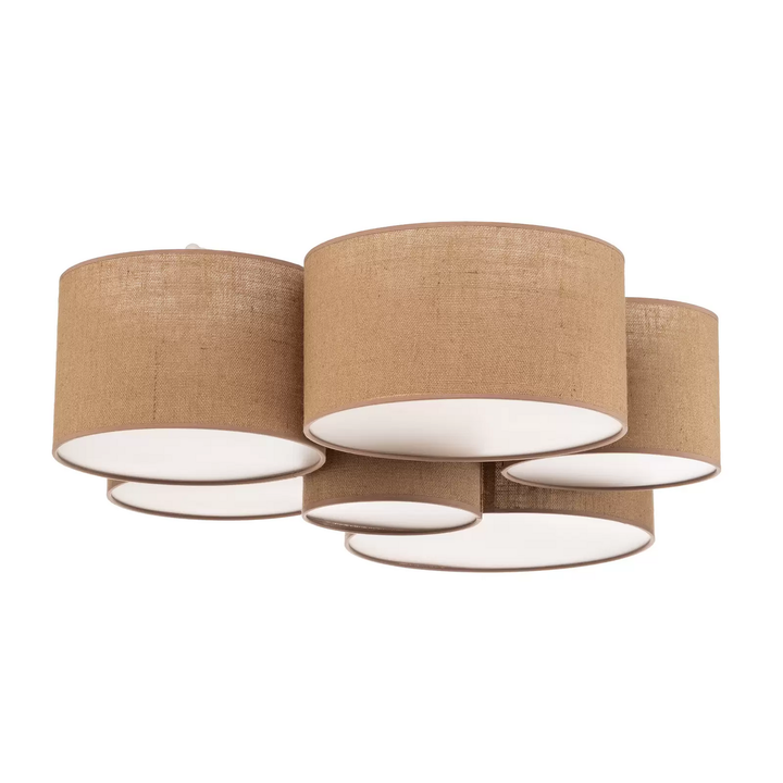 Euluna Lodge Deckenleuchte Jute Deckenlampe Leuchte Lampe Wohnzimmerleuchte E27 B-Ware