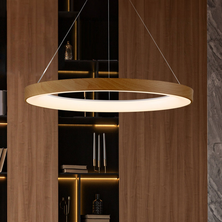 Mantra Iluminación LED-Hängeleuchte Niseko II Fernbedienung Ø 65 cm Lampe Spot