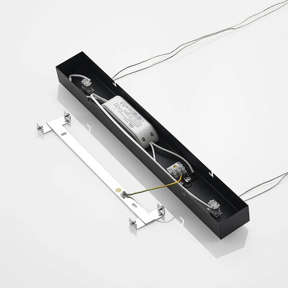 Lindby Welina Led Hängeleuchte Deckenlampe Pendelleuchte Lampe 24 W Schwarz M142 B-Ware - 4251096597257