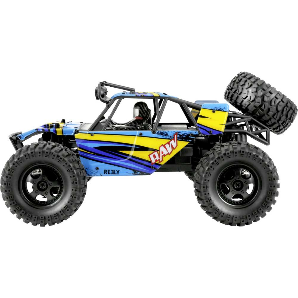 B-Ware Reely Raw Orange Brushed 1:14 Rc Modellauto Elektro Monstertruck Allradantrieb