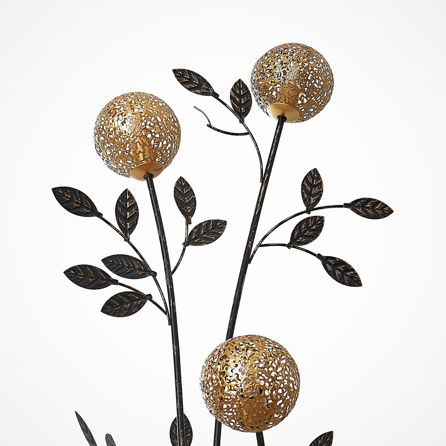 Lucande Evory Stehleuchte Stehlampe Standleuchte Lampe Leuchte Schwarz Gold617 B-Ware - 4251096586824