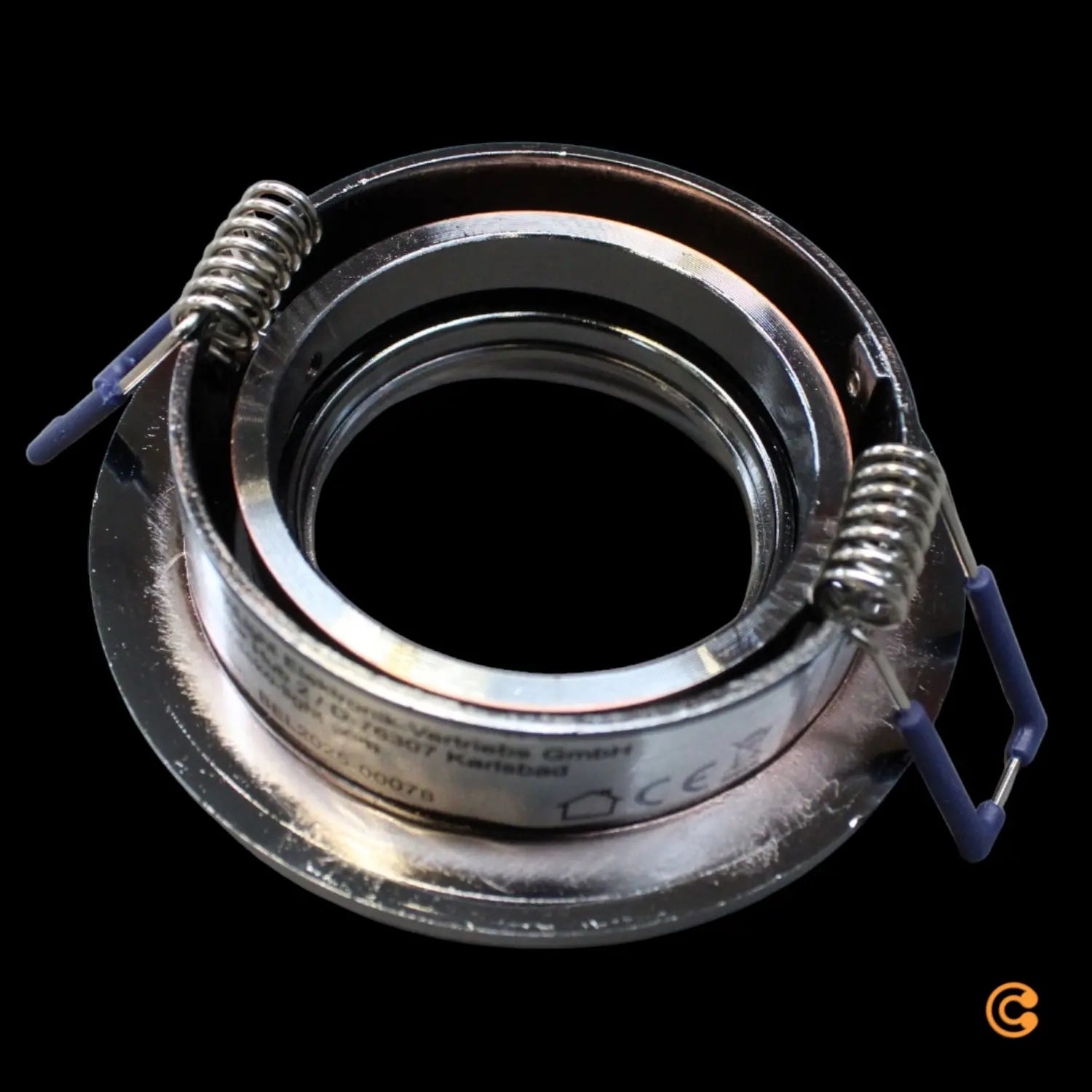 B-Ware Deko Light Deckeneinbaustrahler Einbauring Gu10 Led Metall Kupfer 89 Mm 4 Stück - 4042943173645