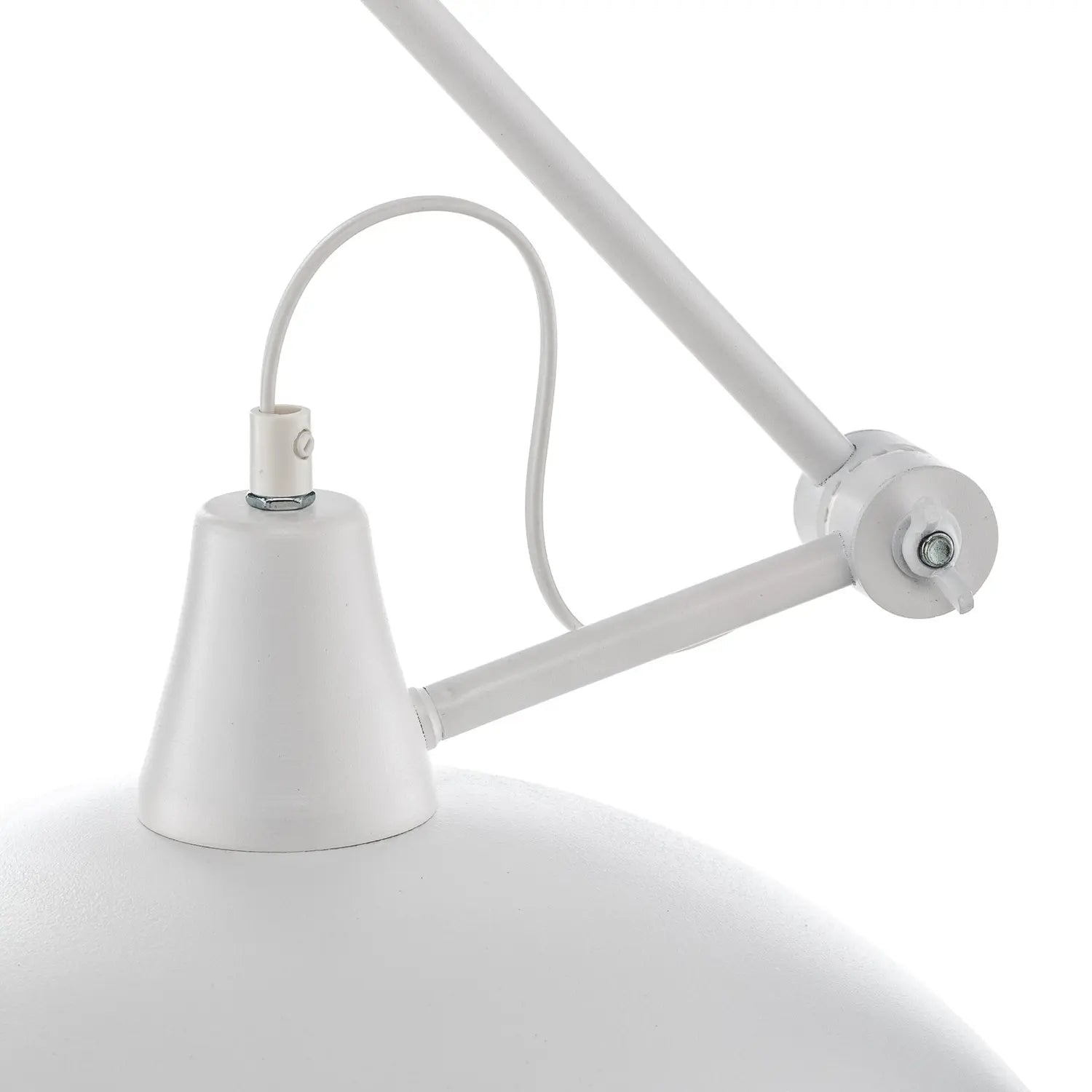 B-Ware Euluna Deckenlampe 808 Deckenlampe Lampe Leuchte Verstellbar 1 Flammig Weiß - 5904798637187