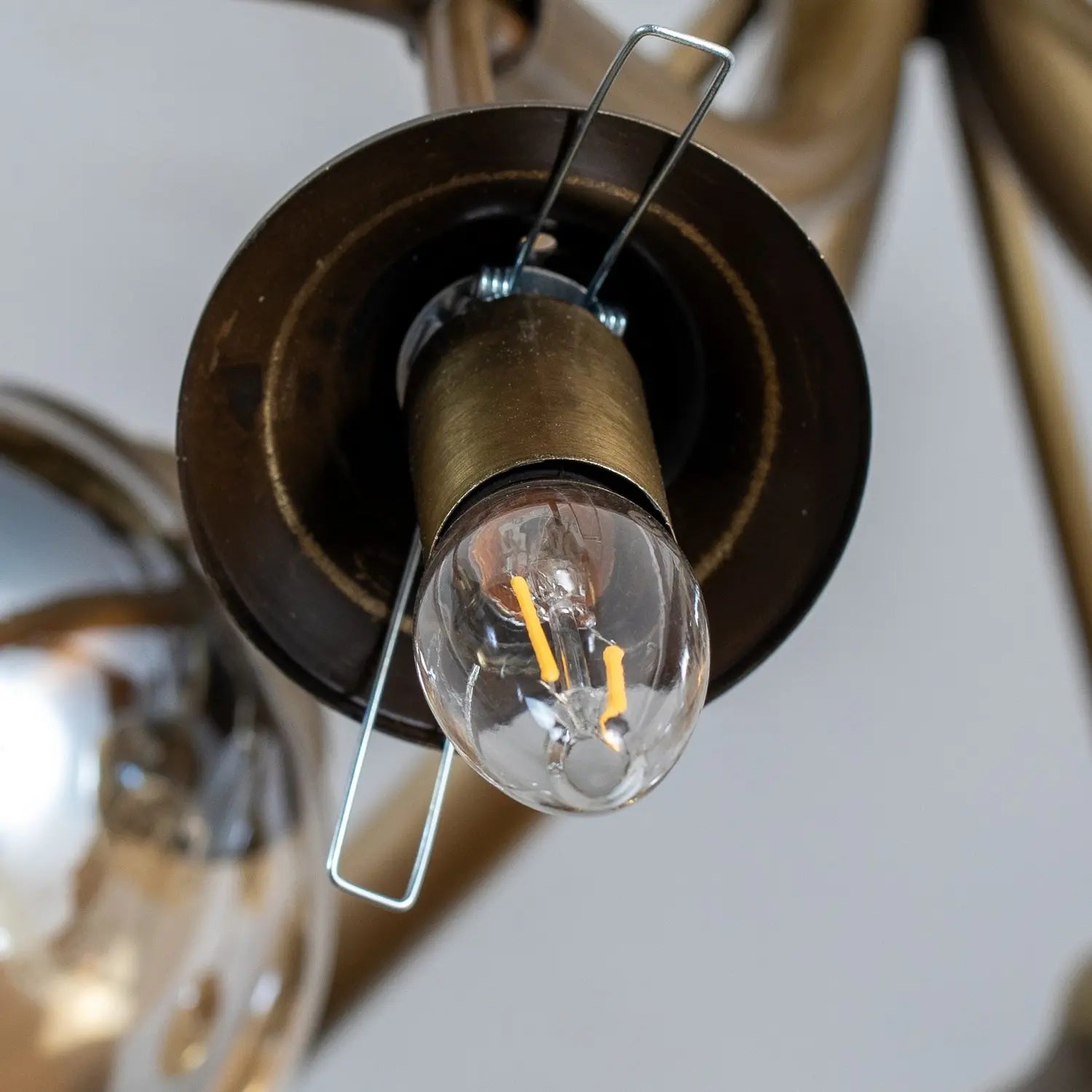 B-Ware Avonni Deckenleuchte Lampe Hängeleuchte Av 4286 12 E Antikgold ø80cm 12 Flg - 8698957163873
