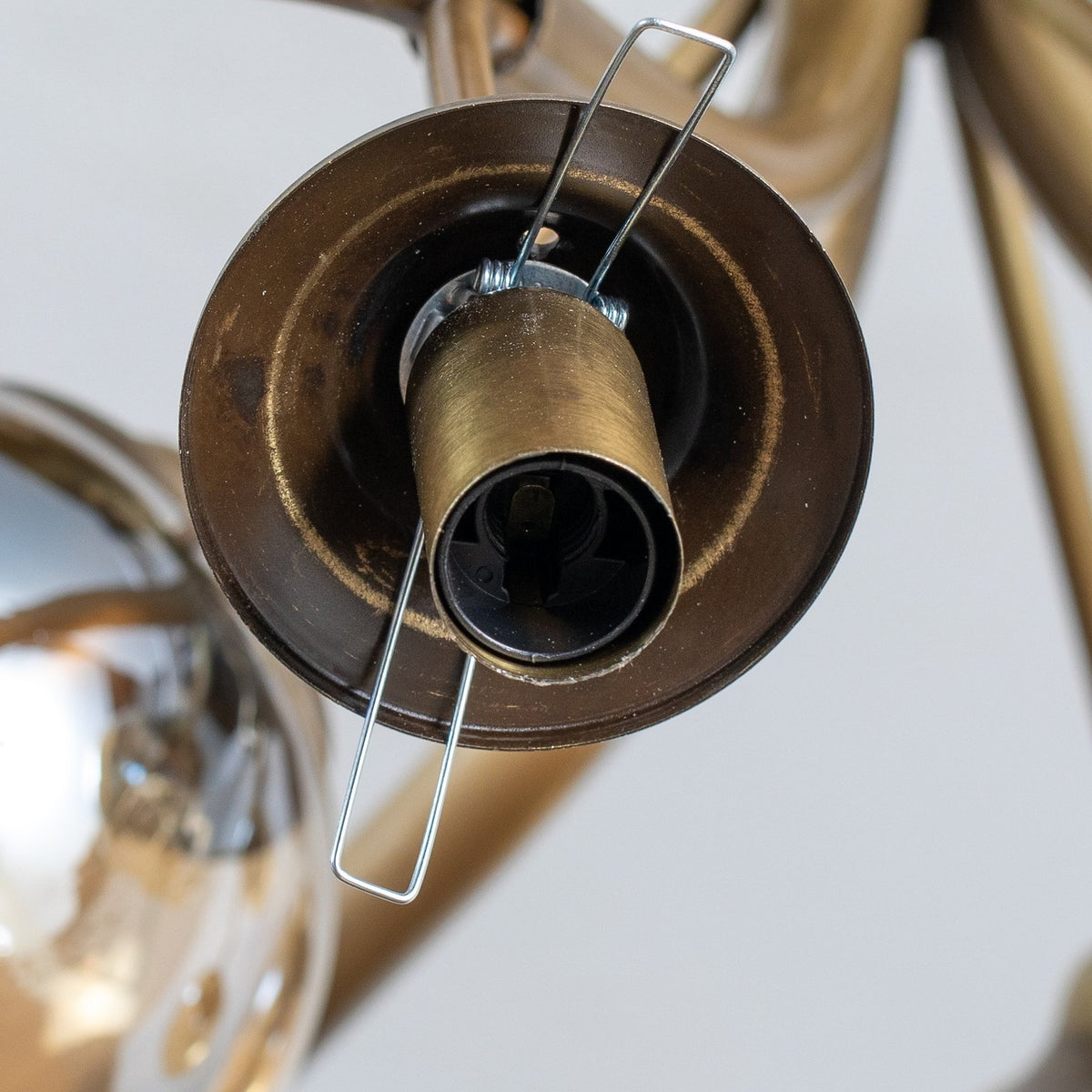 Avonni Deckenleuchte Lampe Hängeleuchte AV-4286-12E Antikgold Ø80cm 12-flg - 8698957163873