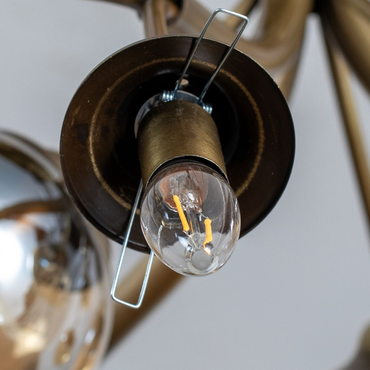 Avonni Deckenleuchte Lampe Hängeleuchte AV-4286-12E Antikgold Ø80cm 12-flg - 8698957163873