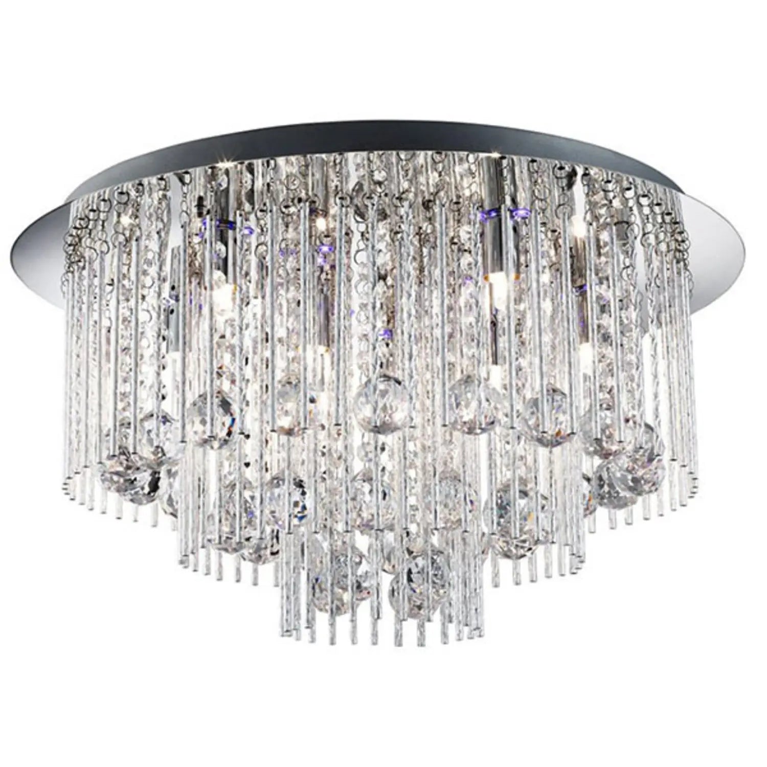 B-Ware Willa Arlo Interiors Deckenlampe 8 Flammig Hängeleuchte Deckenlampe 55cm