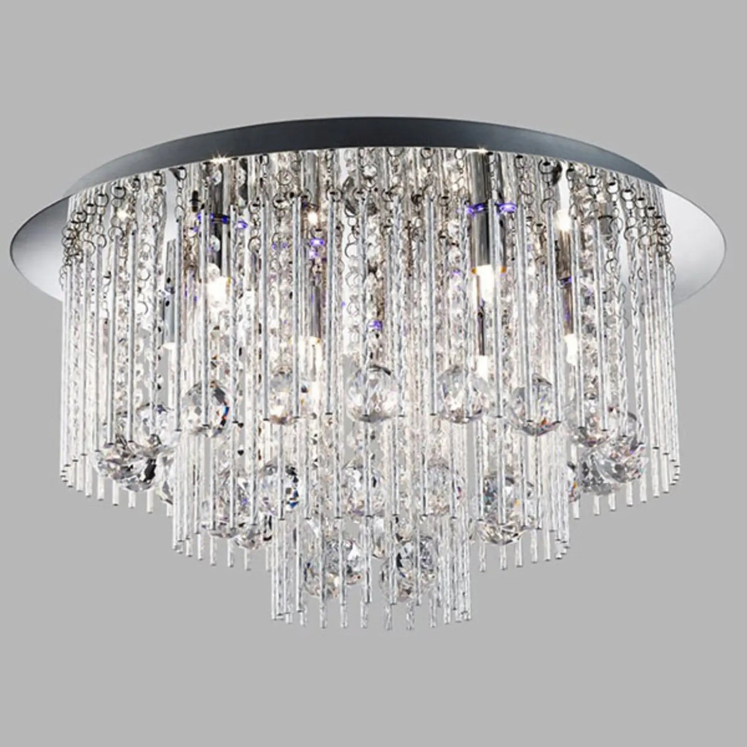B-Ware Willa Arlo Interiors Deckenlampe 8 Flammig Hängeleuchte Deckenlampe 55cm
