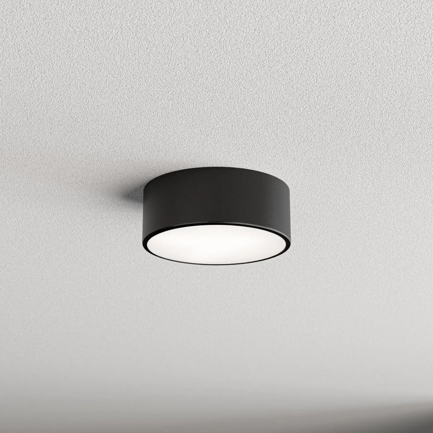 B-Ware Temar Lighting Deckenlampe Cleo 200 Leuchte Sensor Lampe Schwarz Metall ø20cm - 5907623692344