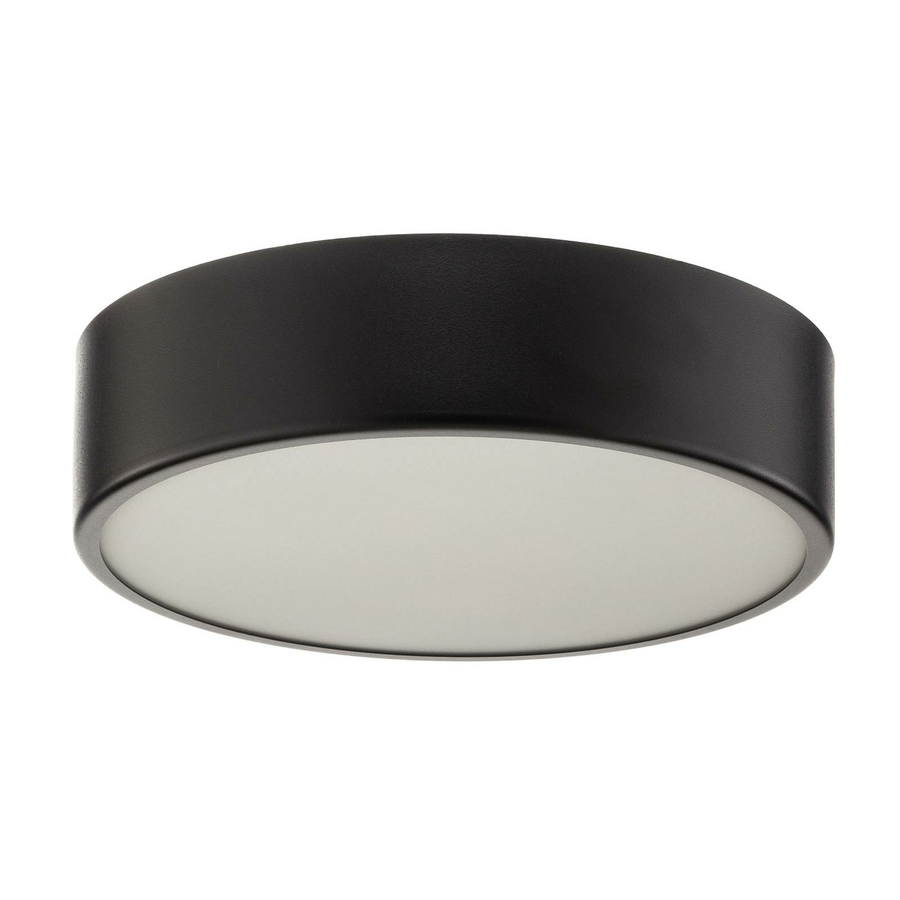 Euluna Deckenlampe Cleo 300 Deckenleuchte Lampe Bewegungssensor ø 30 Cm Schwarz  B-Ware - 5907623620910