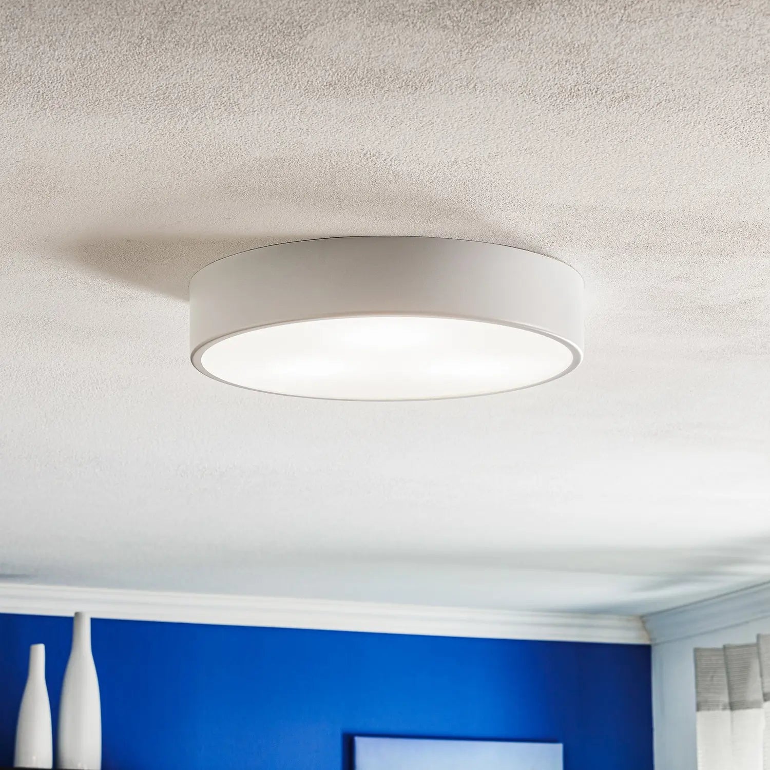 B-Ware Euluna Deckenleuchte Cleo 400 Deckenlampe Deckenlicht Leuchte Sensor ø 40cm Weiß