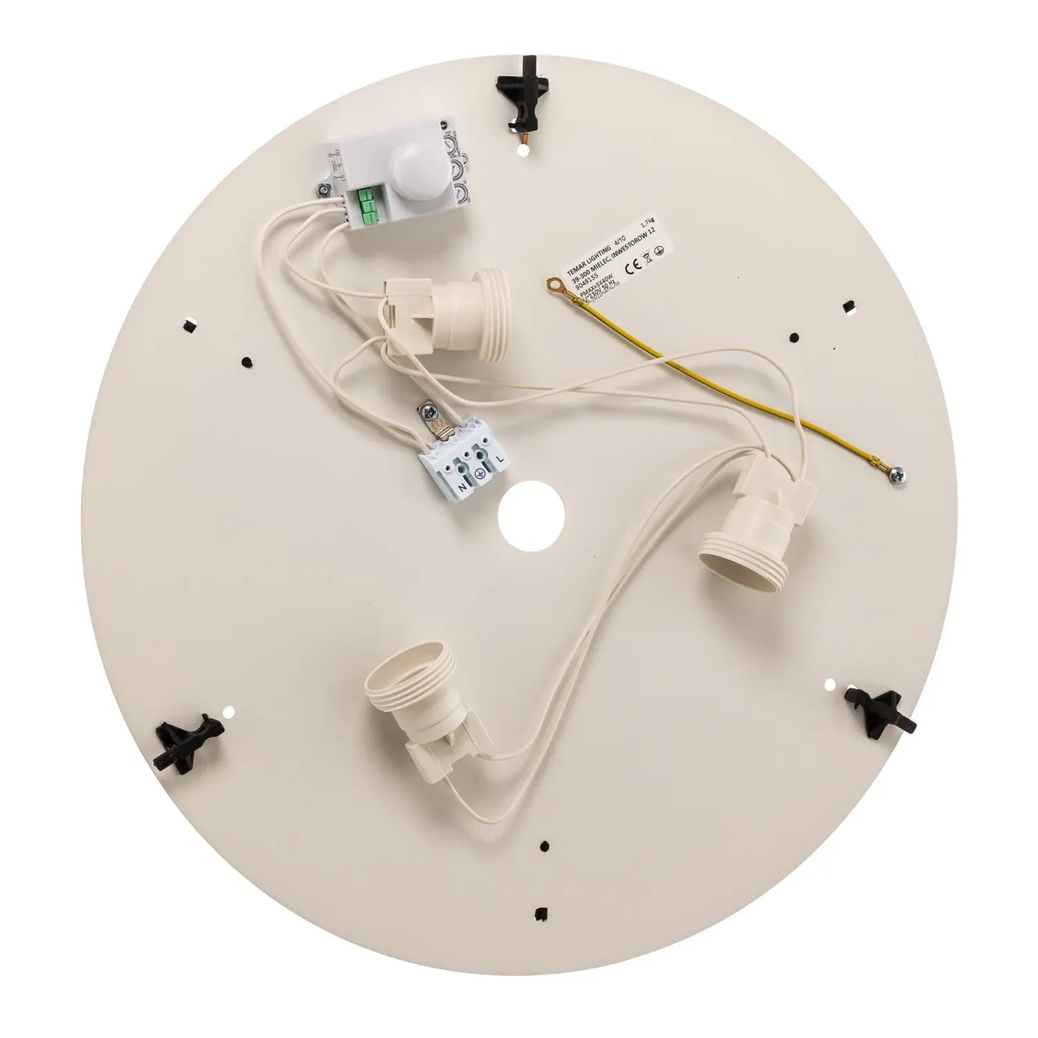 B-Ware Euluna Deckenleuchte Cleo 400 Deckenlampe Deckenlicht Leuchte Sensor ø 40cm Weiß