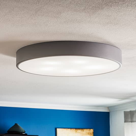 Euluna Deckenleuchte Cleo 600 Deckenlampe Hängelampe Lampe Sensor E27 ø60cm Grau B-Ware - 5907623621993