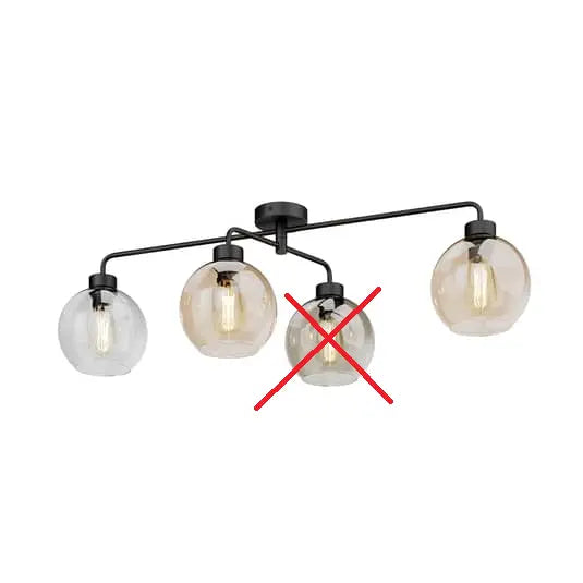 B-Ware Euluna Deckenlampe Cubus Wohnzimmerleuchte Deckenlampe Lampe E27 Siehe Text/Foto - 5901780544607