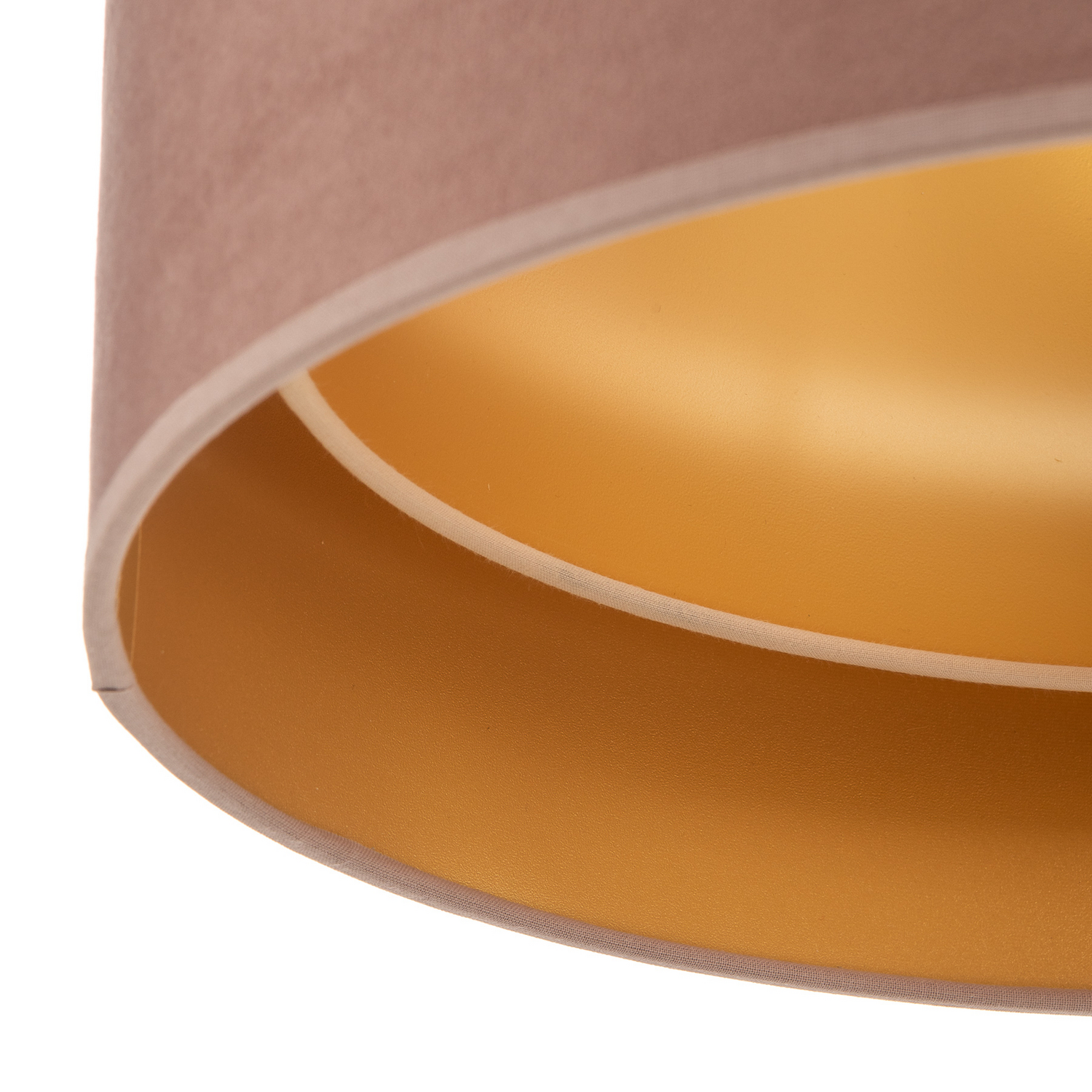 B-Ware Duolla Deckenlampe Golden Duo Deckenleuchte Deckenlicht Lampe ø40 Hellrosa/Gold - 5903689183727