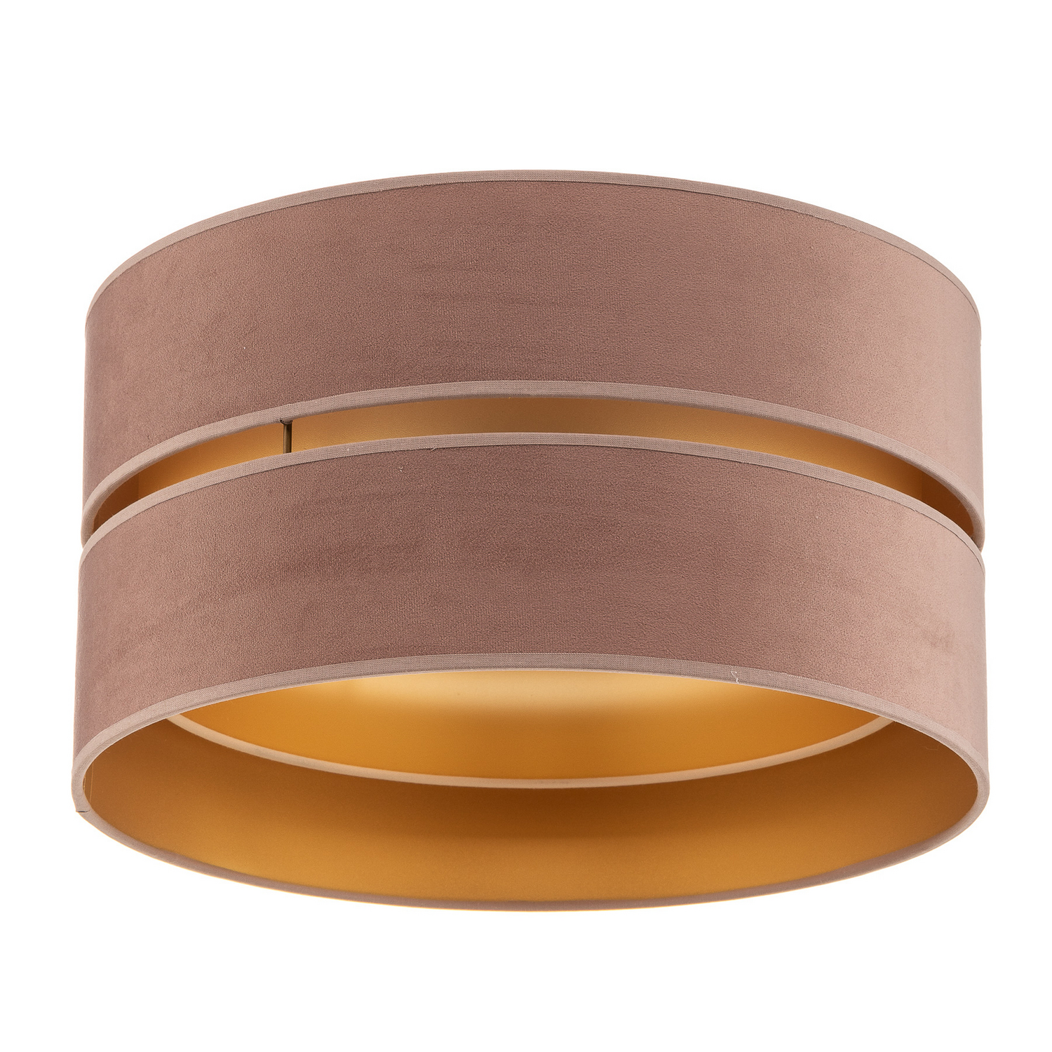 B-Ware Duolla Deckenlampe Golden Duo Deckenleuchte Deckenlicht Lampe ø40 Hellrosa/Gold - 5903689183727