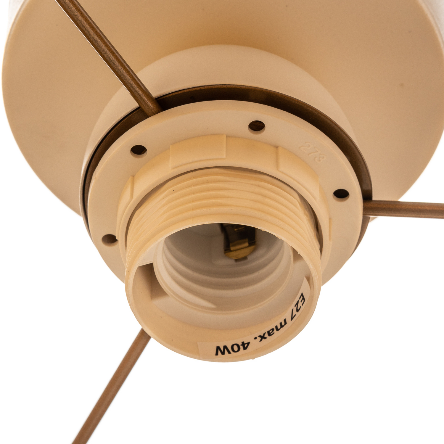 B-Ware Duolla Deckenlampe Golden Duo Deckenleuchte Deckenlicht Lampe ø40 Hellrosa/Gold - 5903689183727