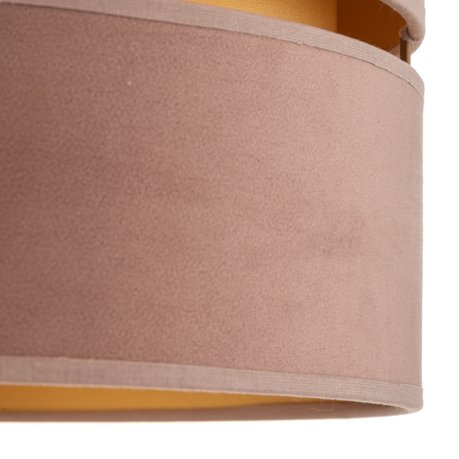 B-Ware Duolla Deckenlampe Golden Duo Deckenleuchte Deckenlicht Lampe ø40 Hellrosa/Gold - 5903689183727