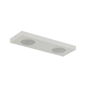 B-Ware Deckenlampe Hero Deckenleuchte Weiß Metall Lampe Für Wohnraum 35 X 12 Cm Gx53