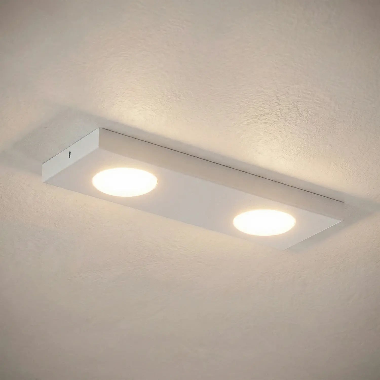 B-Ware Deckenlampe Hero Deckenleuchte Weiß Metall Lampe Für Wohnraum 35 X 12 Cm Gx53 - 5905143288641