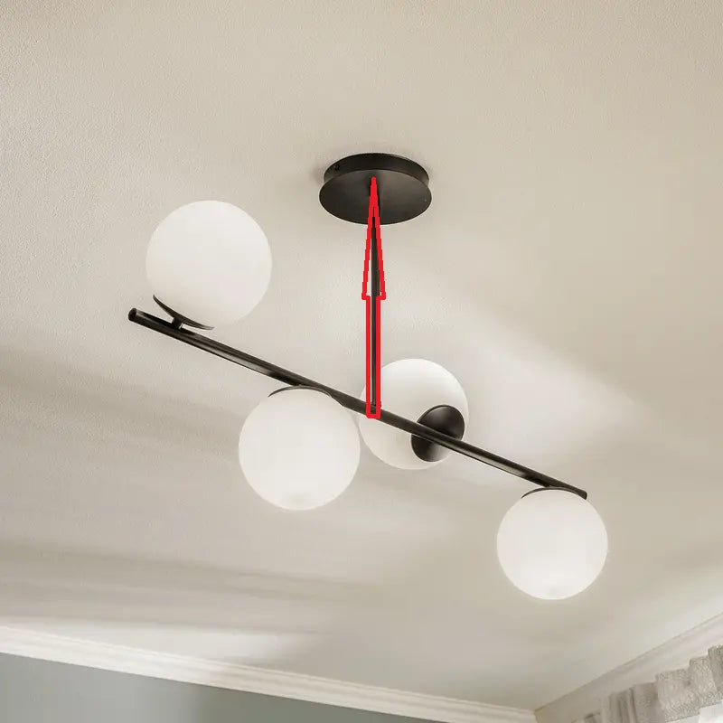 B-Ware Euluna Deckenlampe Deckenleuchte Lampe Leuchte Kabo Schwarz Siehe Text/Foto - 5901738919655