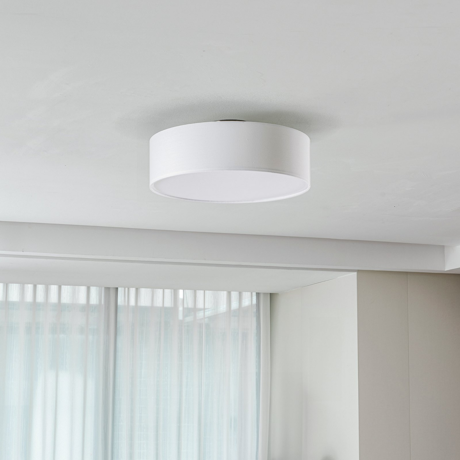 B-Ware Lindby Deckenlampe Sebatin Hängelampe Lampe Leuchte ø 40 Cm E14 3 Flammig Creme - 4251096503104