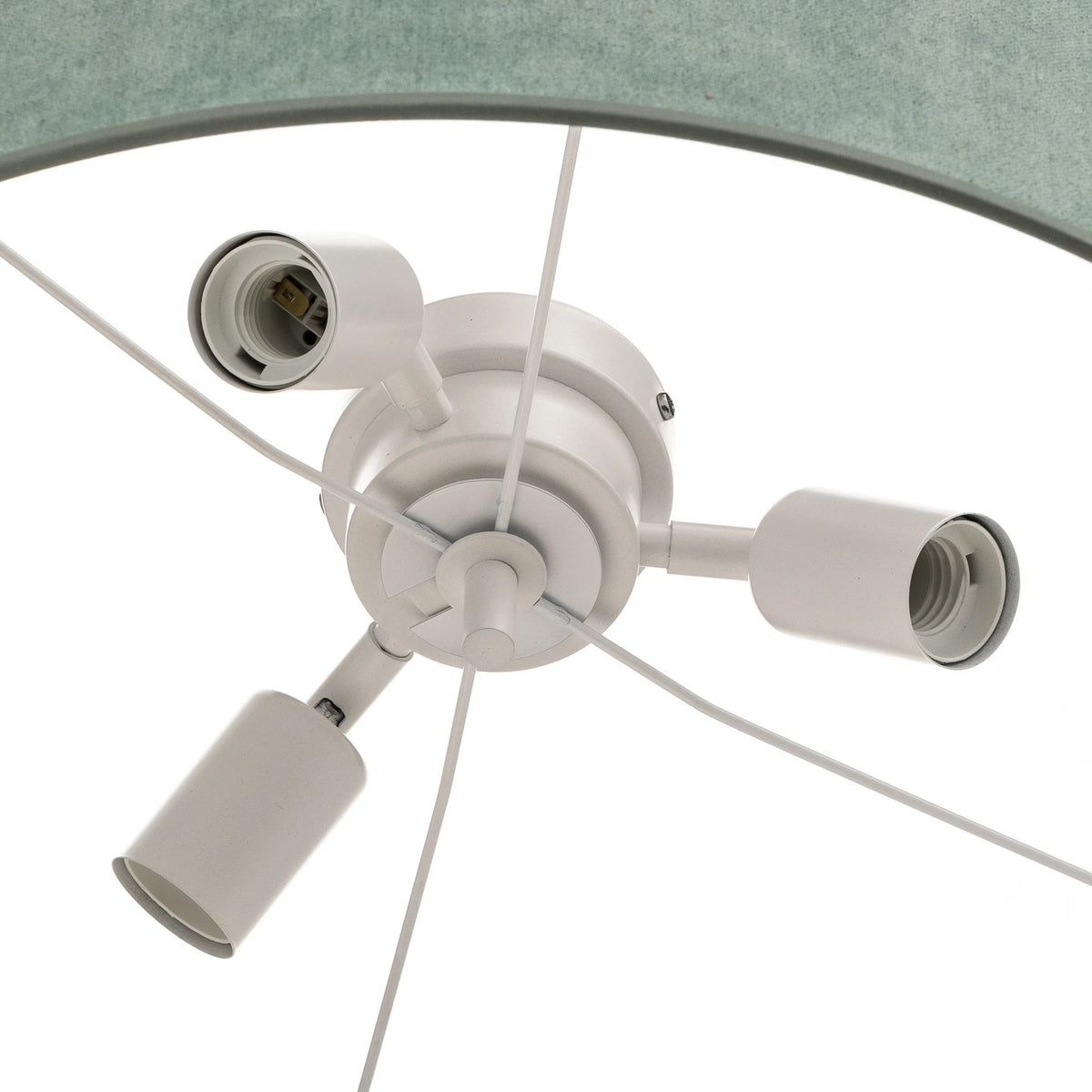 Euluna Deckenlampe Pastell Roller Deckenleuchte Mintgrün Leuchte Ø 60 cm LED E27 - 5903689183949