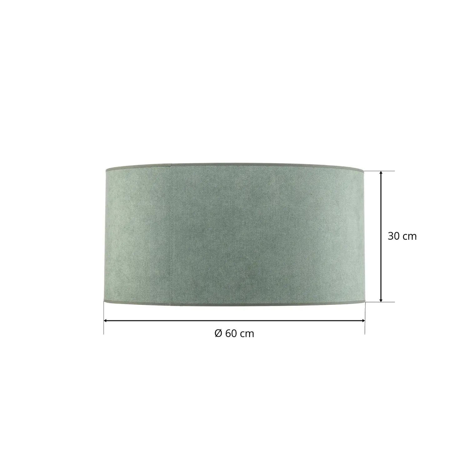 B-Ware Euluna Deckenlampe Pastell Roller Deckenleuchte Mintgrün Leuchte ø 60 Cm Led E27