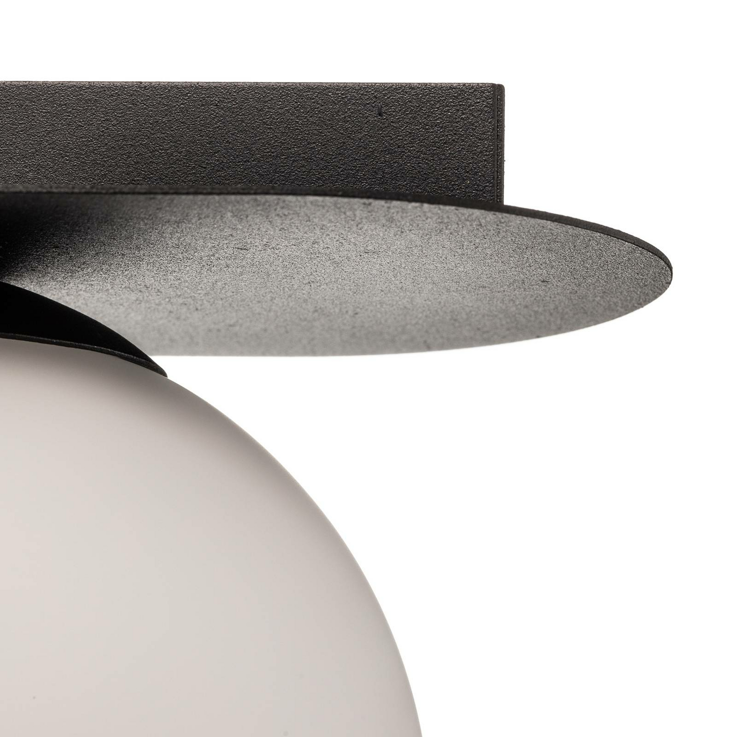 B-Ware Deckenlampe Plaza Deckenleuchte Deckenlicht Leuchte E14 Schwarz Opal Einflammig - 5901738922068