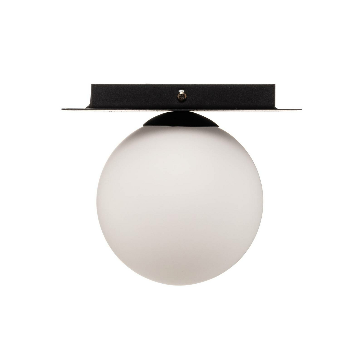 B-Ware Deckenlampe Plaza Deckenleuchte Deckenlicht Leuchte E14 Schwarz Opal Einflammig - 5901738922068