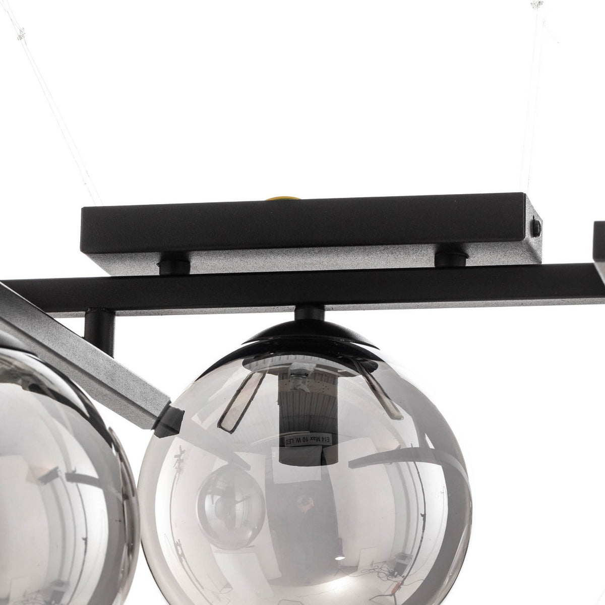 EMIBIG Deckenlampe Smart schwarz/grafit 3-flammig Deckenleuchte Leuchte Lampe85 - 5901738921399