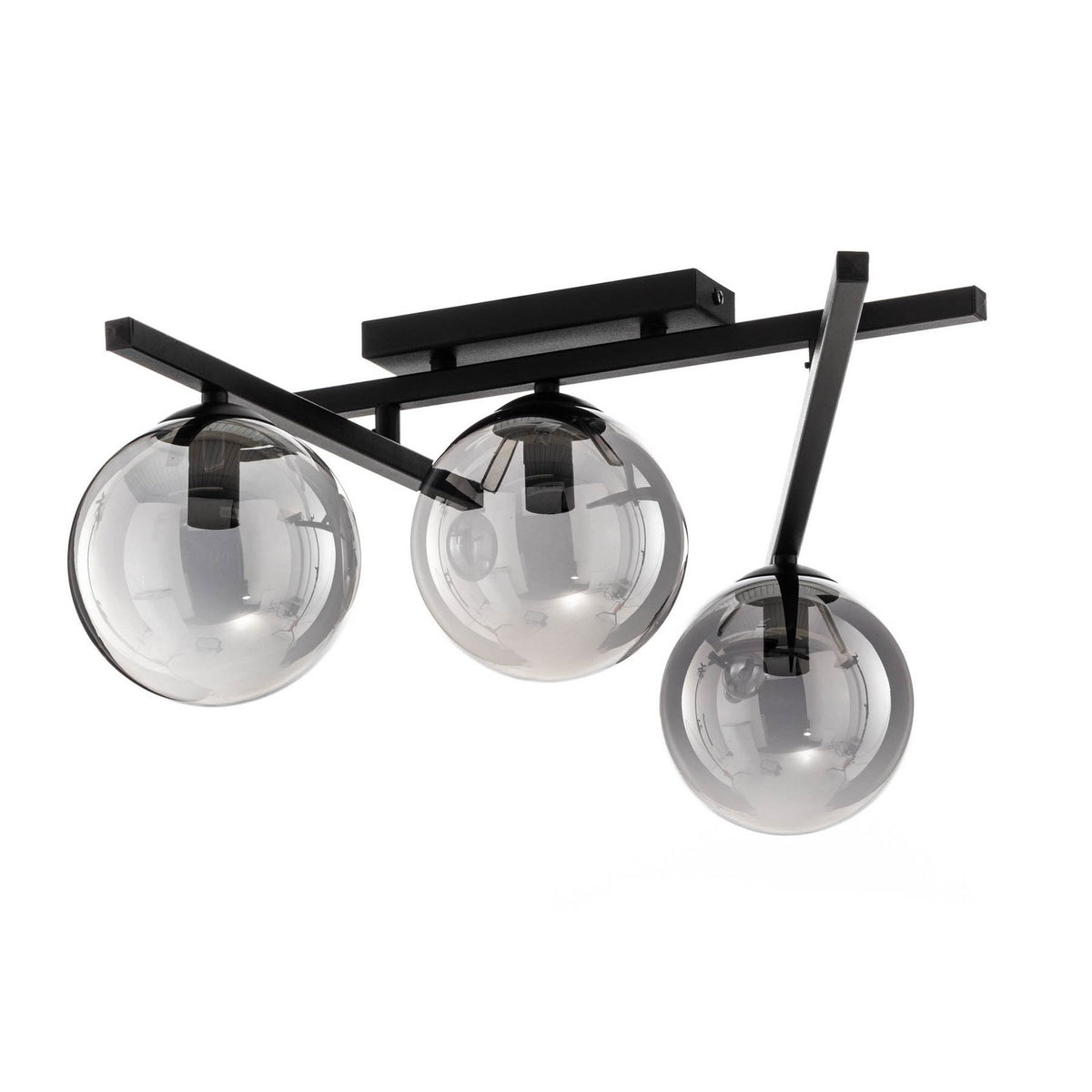 EMIBIG Deckenlampe Smart schwarz/grafit 3-flammig Deckenleuchte Leuchte Lampe85 - 5901738921399