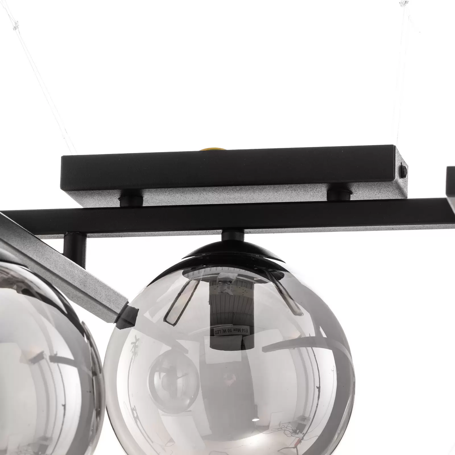 B-Ware Deckenlampe Smart Schwarz/Grafit 3 Flammig Deckenleuchte Leuchte Lampe Strahler - 5901738921399