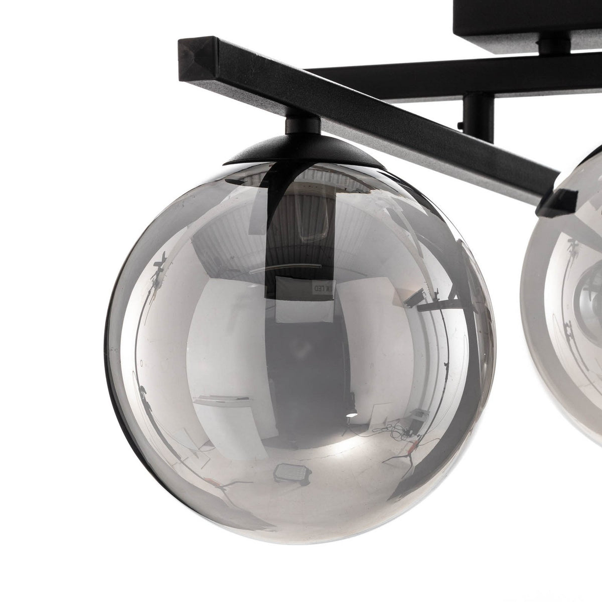 EMIBIG Deckenlampe Smart schwarz/grafit 3-flammig Deckenleuchte Leuchte Lampe85 - 5901738921399