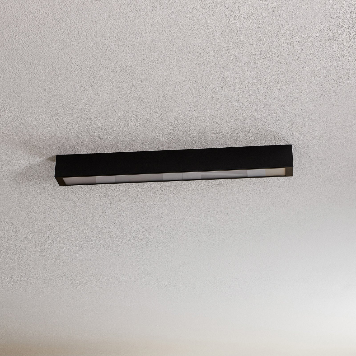 Deckenlampe Straight Deckenleuchte Lampe Leuchte Küchenlampe Schwarz 62 Cm Stahl B-Ware - 5903139759793