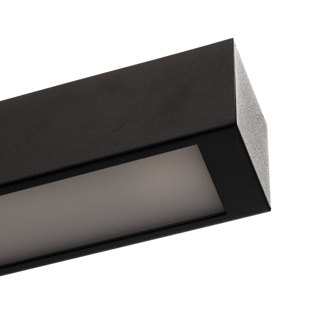 Deckenlampe Straight Deckenleuchte Lampe Leuchte Küchenlampe Schwarz 62 Cm Stahl B-Ware - 5903139759793