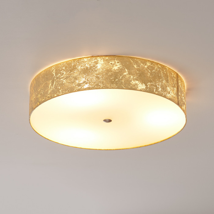 Hufnagel Deckenleuchte Lampe Alea Loop Blattgold Deckenlampe Beleuchtung - 4011868914763