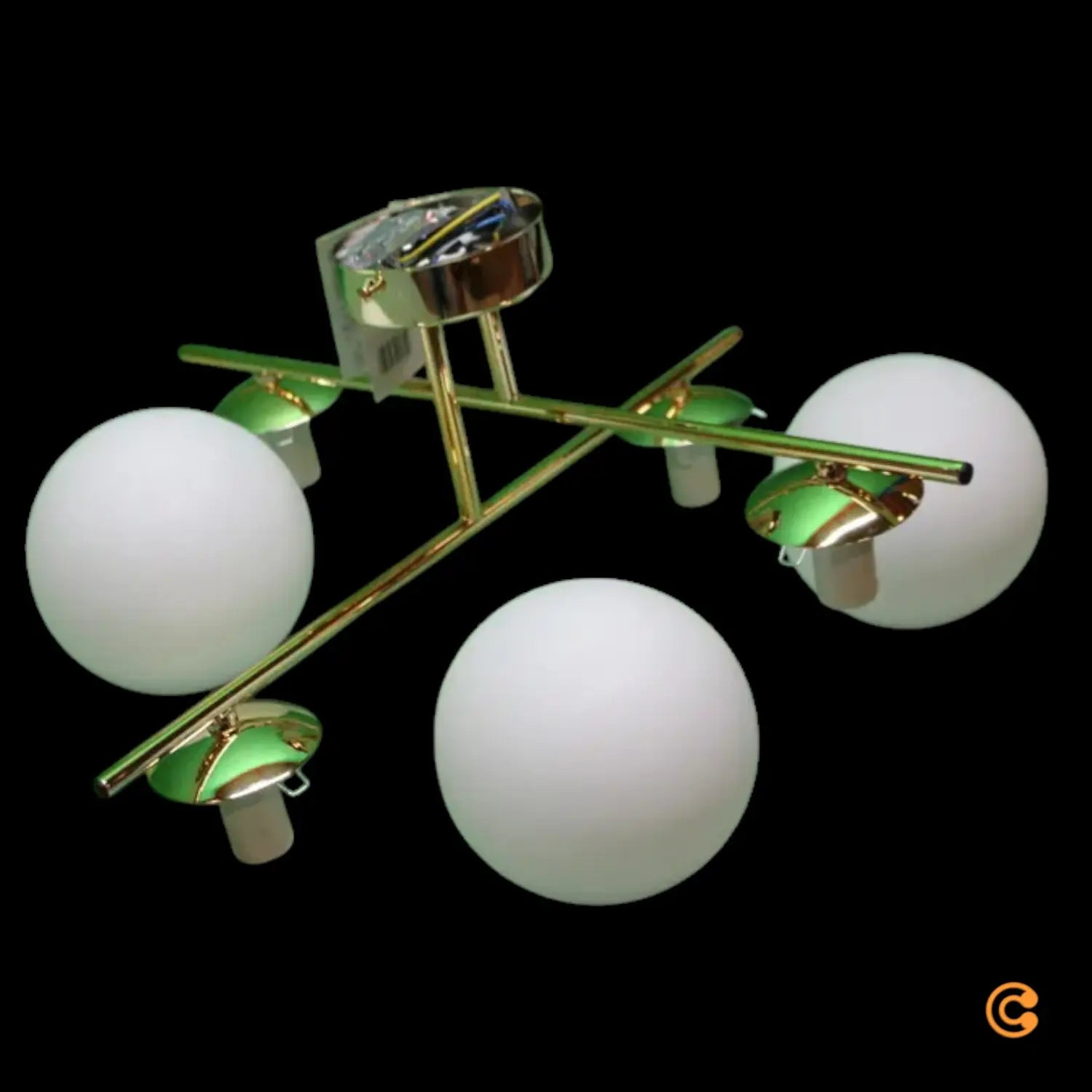 B-Ware Domiluce Deckenleuchte Aurora Vierflammig Gold Deckenlampe E14 Siehe Text/F634 - 5905563001394