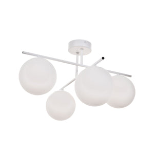 B-Ware Domiluce Deckenleuchte Aurora LED Lampe Leuchte dimmbar weiß Ø50cm 4-flammig