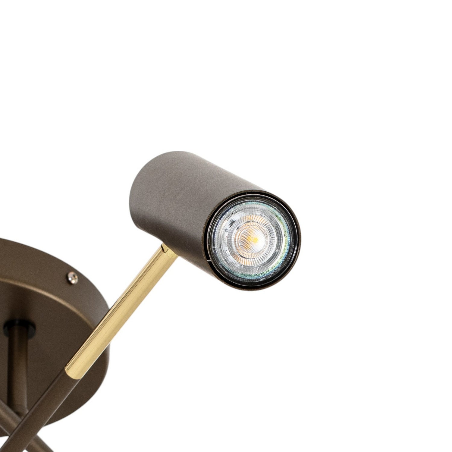 B-Ware Deckenleuchte Lampe Axion Deckenlampe 3 Flg Leuchte Led Titanfarben Stahl  - 5907812622671