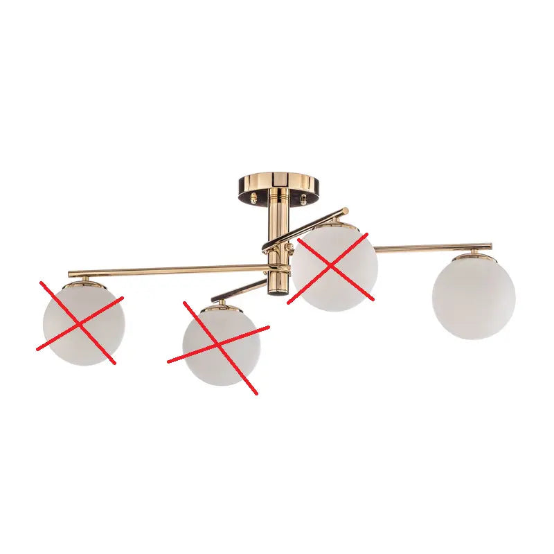 B-Ware Bumerang Deckenleuchte Deckenlampe Leuchte Lampe Deckenlicht Licht Siehe Text - 8699508183791