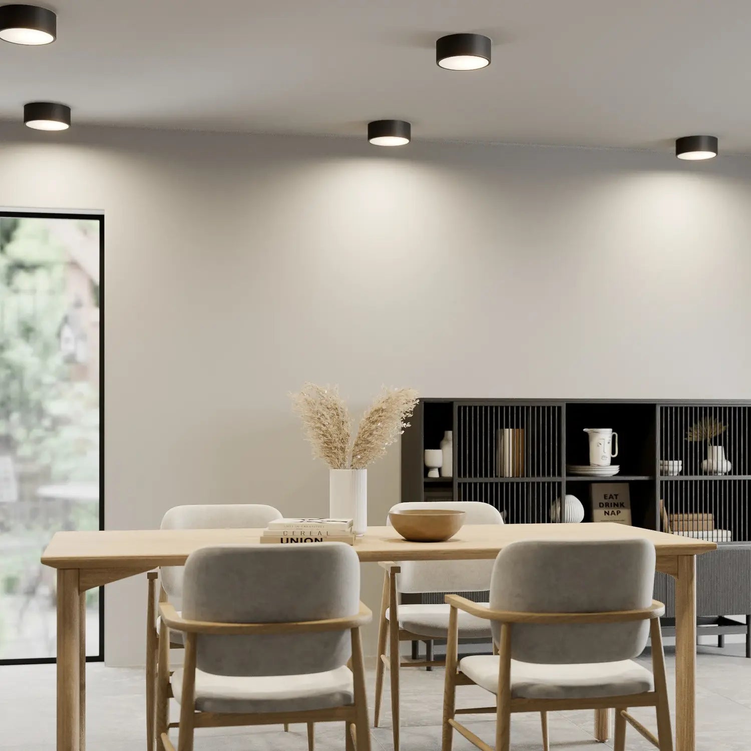 B-Ware Euluna Deckenlampe Cleo ø 20 Cm Schwarz Deckenlampe Deckenlicht Deckenspot 29 - 5907623613929