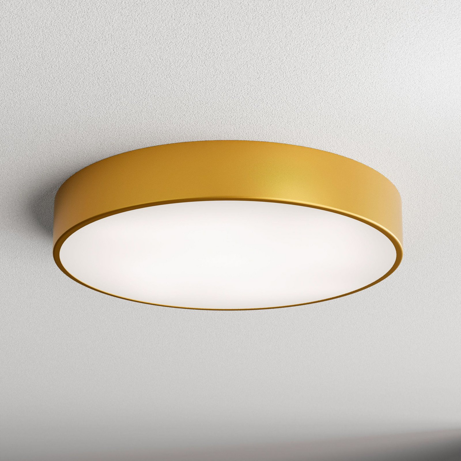B-Ware Deckenleuchte Cleo ø 50 Cm Ip54 Goldfarben Metall E27 Deckenlampe Lampe Leuchte - 5907623601025