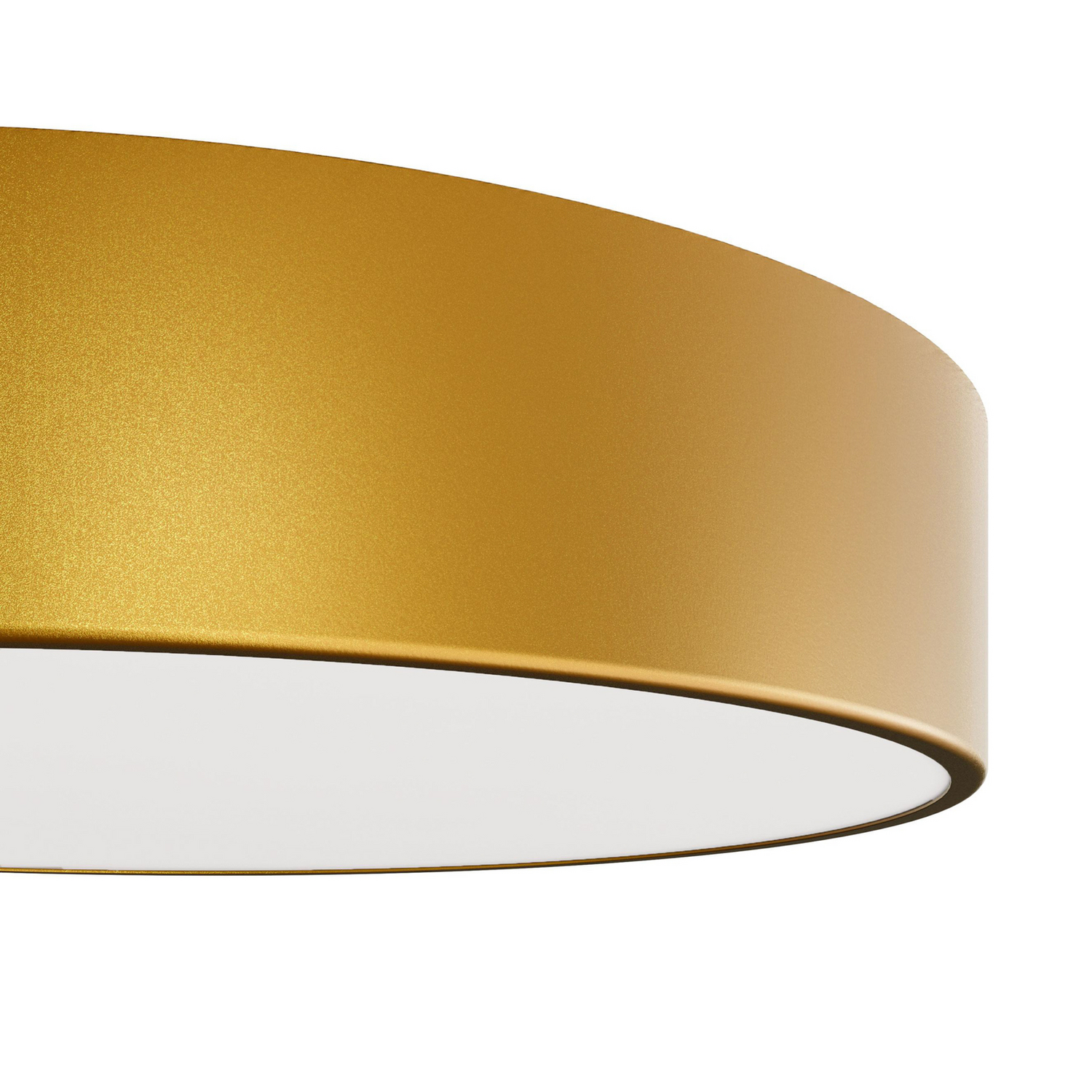B-Ware Deckenleuchte Cleo ø 50 Cm Ip54 Goldfarben Metall E27 Deckenlampe Lampe Leuchte - 5907623601025