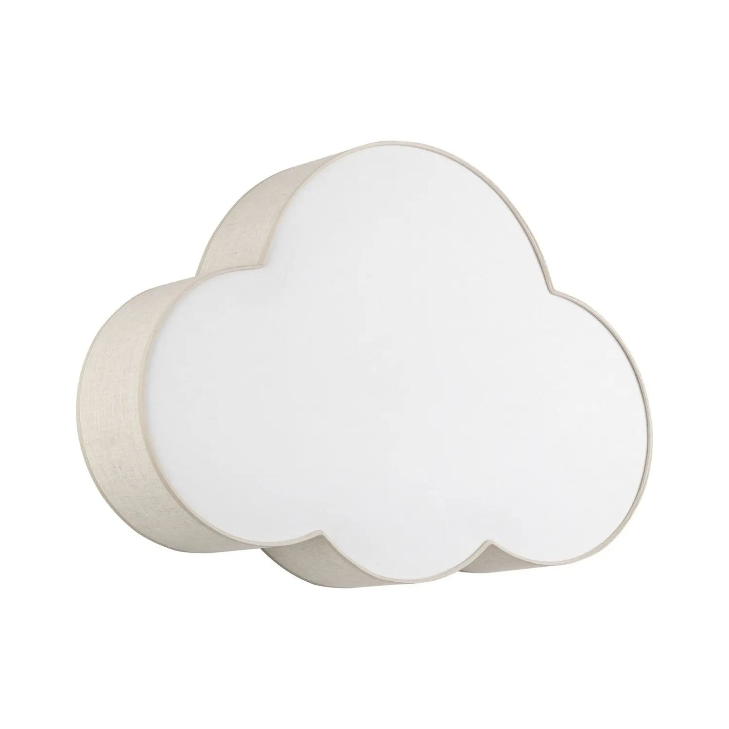 B-Ware Deckenleuchte Lampe Wolke Cloud Textil Beige 63 Cm E27141 - 5901780543365