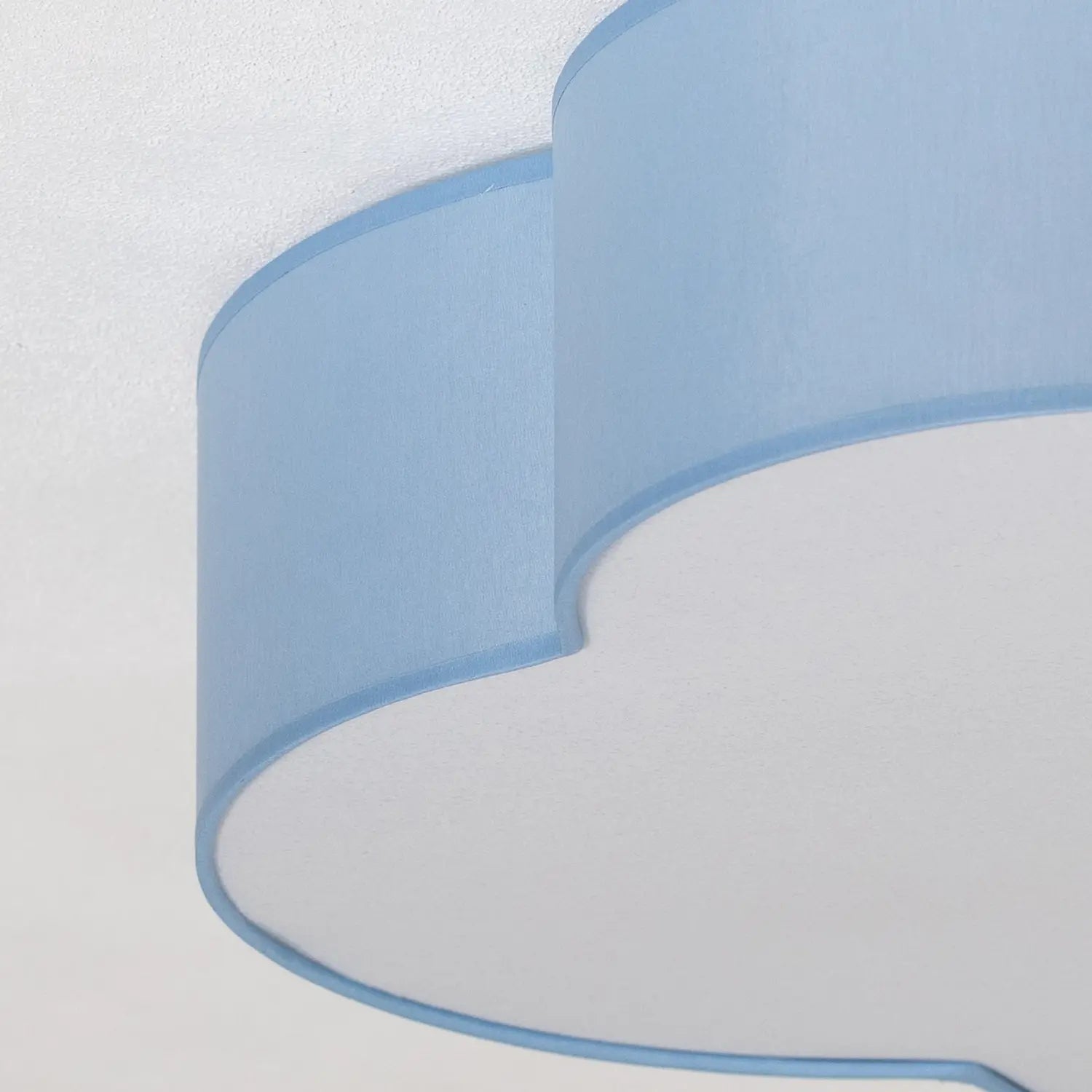 B-Ware Cloud Deckenleuchte Wolke Lampe Blau Textil E27 Kinderzimmer Beleuchtung  - 5901780560713