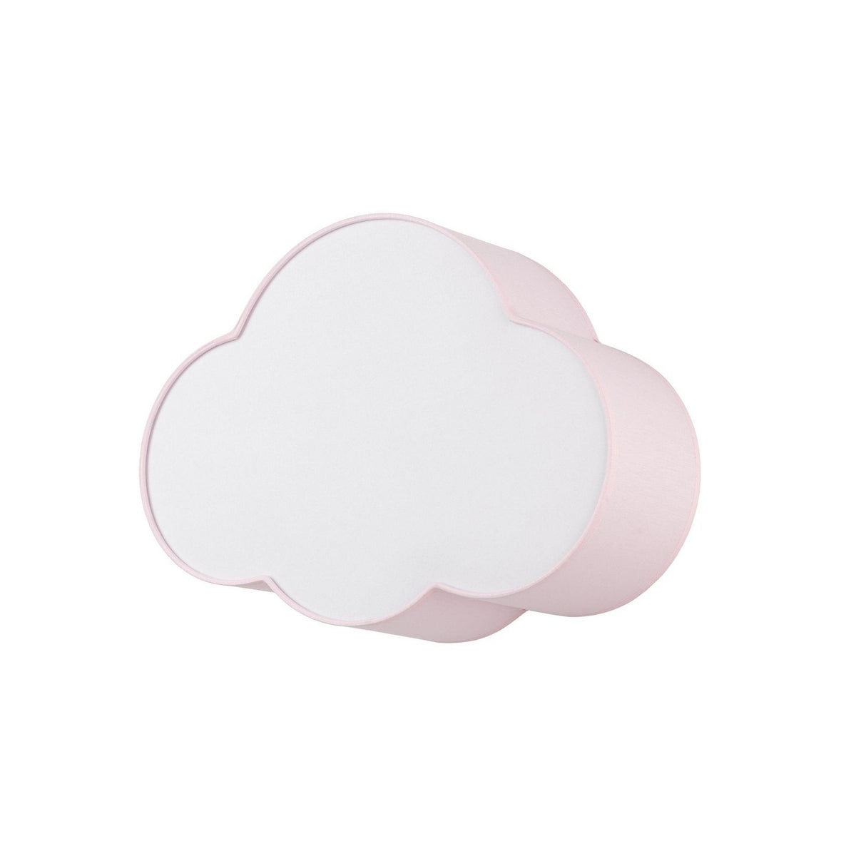 TK Lighting Deckenleuchte Cloud, rosa, 43 cm lang, Textil, Wolke, E27 - 5901780560751