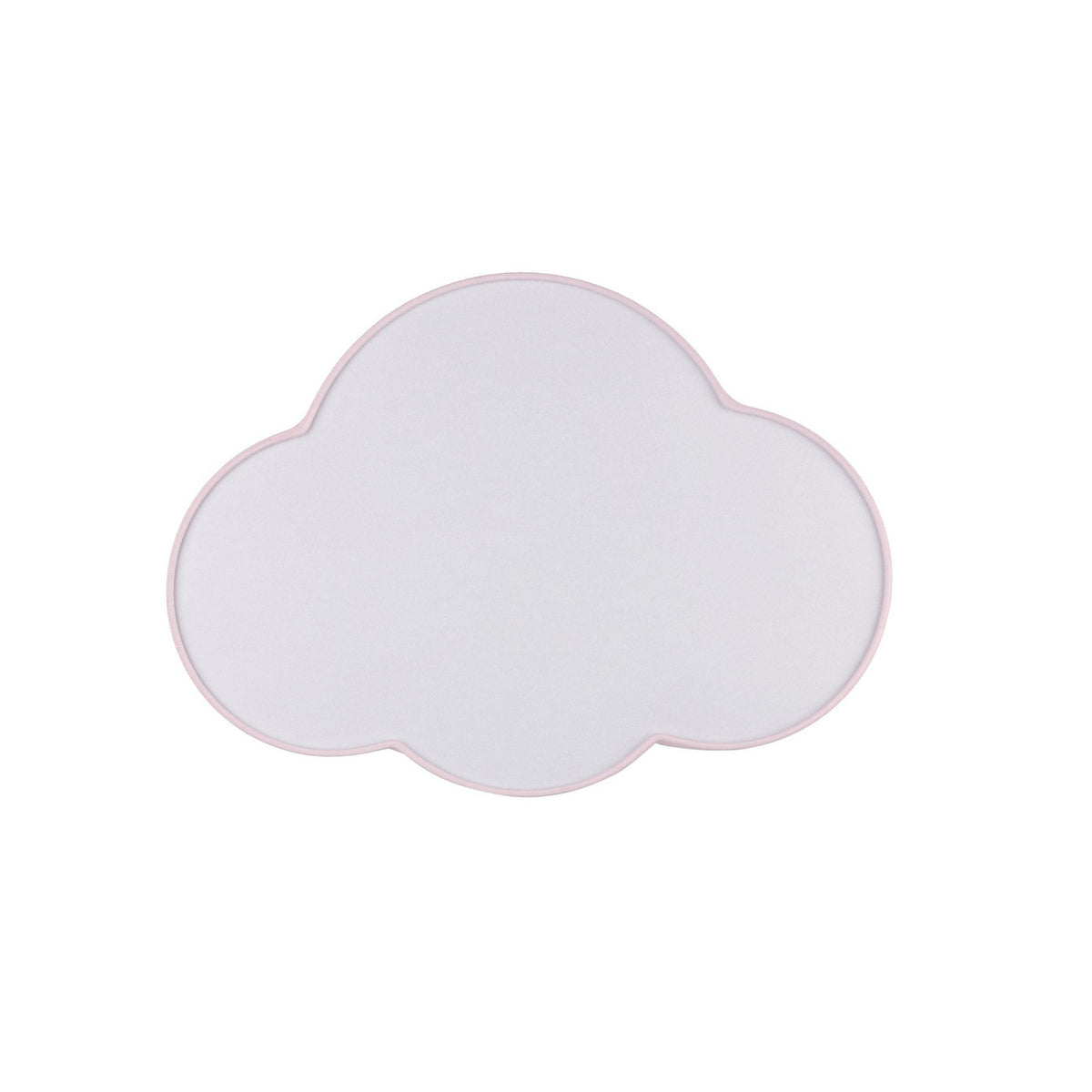 TK Lighting Deckenleuchte Cloud, rosa, 43 cm lang, Textil, Wolke, E27 - 5901780560751