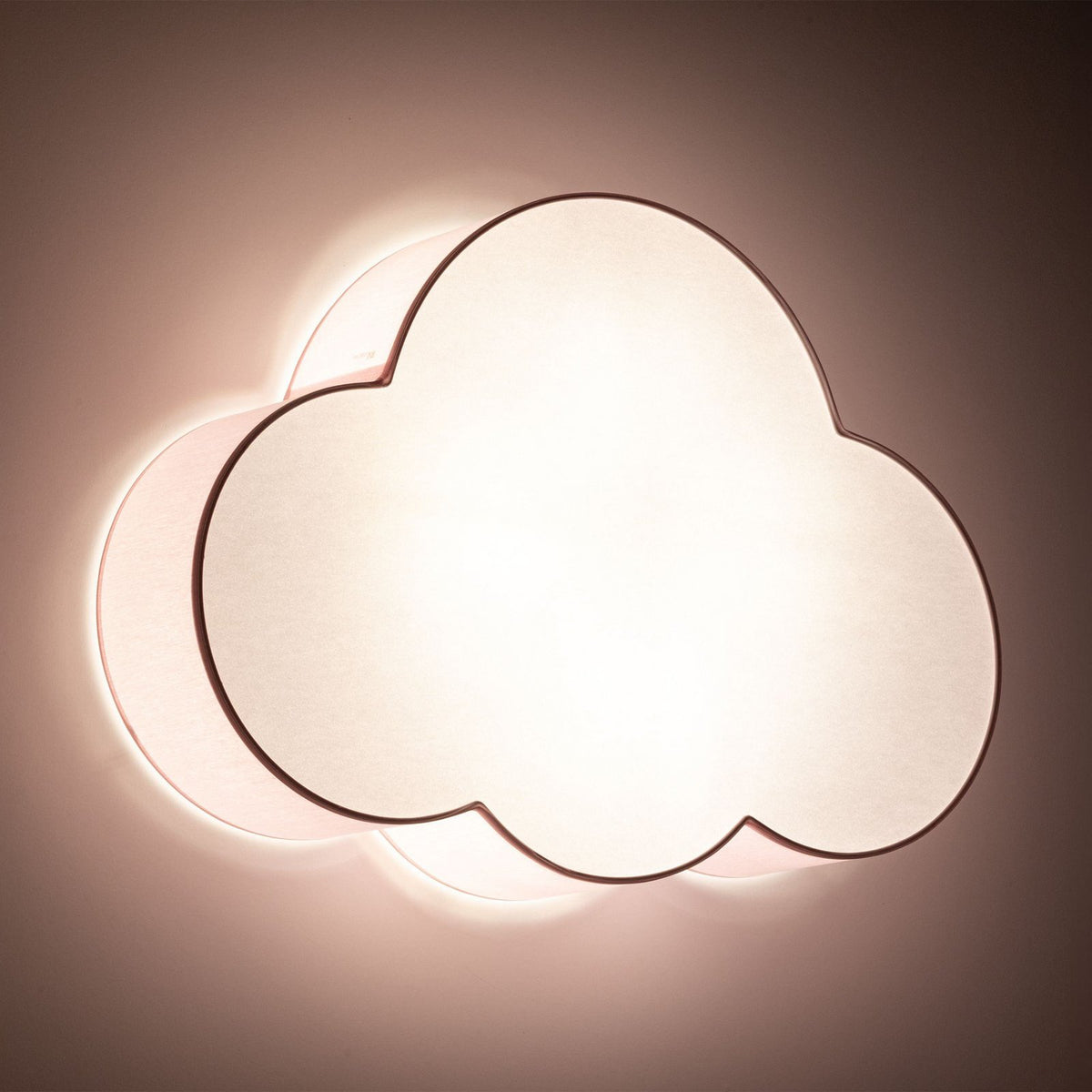 Deckenleuchte Cloud Lampe Wolke rosa 63 cm Textil Wolke E27 - 5901780560720