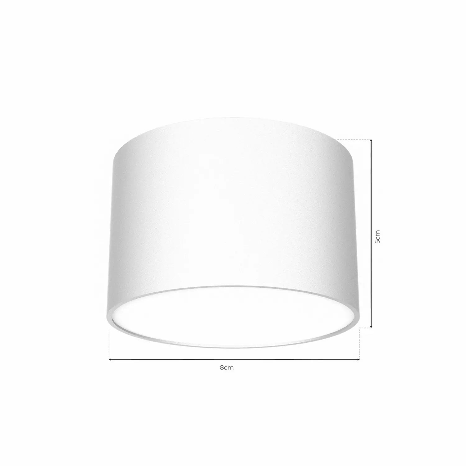B-Ware Milagro Deckenleuchte Cloudy Deckenlampe Spotlampe Spotleuchte Gx53 Weiß 2 Stück - 5902693775386